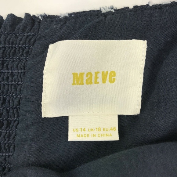 Maeve Anthropologie Lillianne Dress 14 - Picture 5 of 7